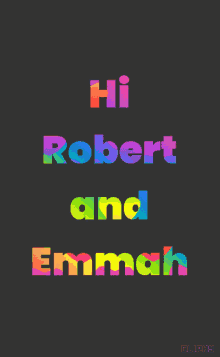 Hello Hi GIF - Hello Hi Hi Robert And Emmah GIFs