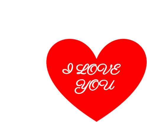 I Love You Sticker - I Love You - Discover & Share GIFs