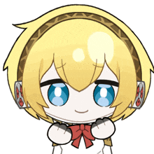 a cartoon drawing of a girl wearing headphones