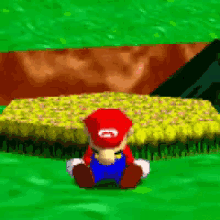Mario Sleeping GIF - Mario Sleeping Sitting GIFs