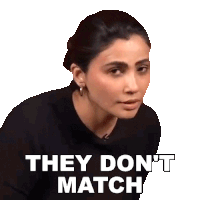 They Don'T Match Daisy Shah Sticker - They Don'T Match Daisy Shah Pinkvilla Stickers