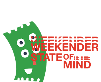 Weekender State Of Mind Happy Sticker - Weekender State Of Mind Happy Yay Stickers