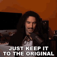 Just Keep It To The Original Anthony Vincent GIF - Just Keep It To The Original Anthony Vincent Ten Second Songs GIFs