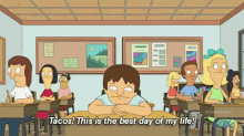 Best Day Ever GIF - Bobsburgers Tacos Bestday GIFs