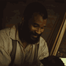 Smiling At My Baby Moses GIF - Smiling At My Baby Moses The Underground Railroad GIFs