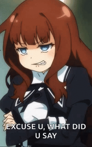 Angry Anime Girl Angry Funny GIF - Angry Anime Girl Angry Funny Anime Faces  - Discover & Share GIFs