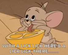 Lick Tom And Jerry GIF - Lick Tom And Jerry Wink GIFs