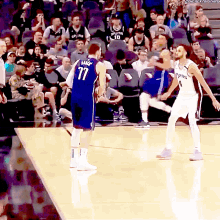 luka doncic alley oop pass lob dorian finney smith