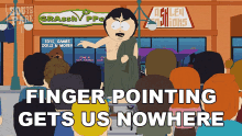 Finger Pointing Gets Us Nowhere Randy Marsh GIF - Finger Pointing Gets Us Nowhere Randy Marsh South Park GIFs