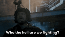 Who The Hell Are We Fighting Seal Team GIF - Who The Hell Are We Fighting Seal Team Jason Hayes GIFs