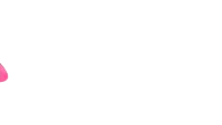 a colorful rocket is flying through the air on a white background