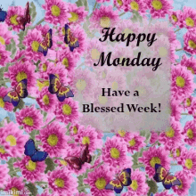 Monday Happy Monday GIF - Monday Happy Monday Have A Blessed Week GIFs