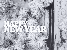 Happy New Year Snow GIF - Happy New Year Snow Road GIFs