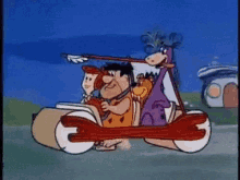 Flintstones Car GIF - Flintstones Car No Traffic GIFs