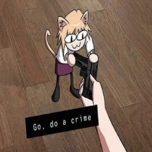 Neco Arc Give The Cat A Gun GIF - Neco Arc Give The Cat A Gun ...