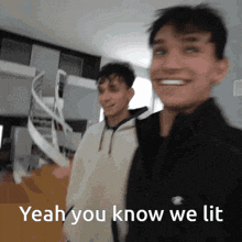 Yeah You Know We Lit Dobre Bros GIF