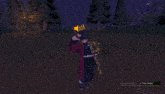 a screenshot of a video game shows a character holding a broom and a notification that says " activate windows "