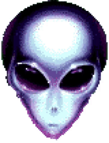 8bit alien