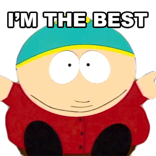 Im The Best Eric Cartman Sticker - Im The Best Eric Cartman South Park Stickers