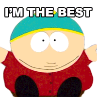 Im The Best Eric Cartman Sticker - Im The Best Eric Cartman South Park Stickers