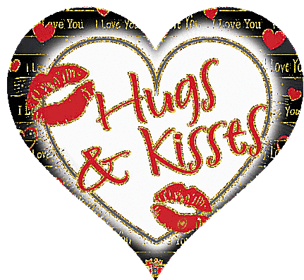 Hugs And Kisses Love Sticker - Hugs And Kisses Kiss Love Stickers