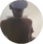a man wearing a virtual reality headset is in a circle .