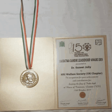 mahatma gandhi leadership award dr jolly clinic health checkups in greater kailash