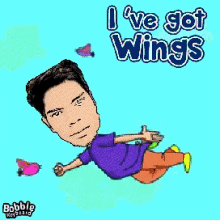 Ive Got Wings Santosh GIF - Ive Got Wings Santosh Dawar GIFs