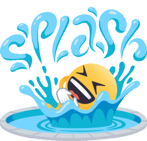 Splash Summer Fun Sticker - Splash Summer Fun Joypixels Stickers