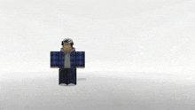 a man in a plaid shirt is standing next to a red rolls royce