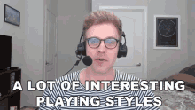 A Lot Of Interesting Playing Styles Dave Olson GIF - A Lot Of Interesting Playing Styles Dave Olson Dolson GIFs