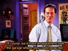 Matthew Perry Where Joey Could Grow Old GIF - Matthew Perry Where Joey Could Grow Old Friends GIFs