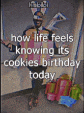 Cookie Birthday GIF - Cookie Birthday Low Quality GIFs