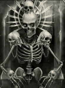 Dark Duel Skeleton GIF - Dark Duel Skeleton Baron King GIFs