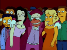 Clown The Simpson GIF - Clown The Simpson Chic Magnet GIFs