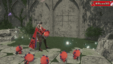 a video game scene with a #ruze3d hashtag