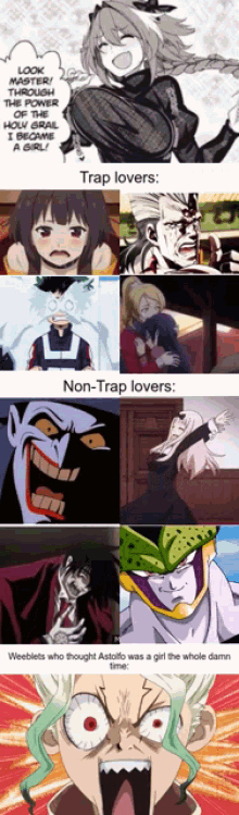 Anime trap Memes