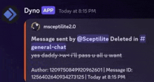 a message sent by @sceptilite deleted in # general-chat yes daddy w i 'll pass u all u want