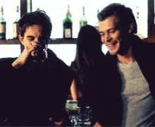 Kol Mikaelson Drinking GIF - Kol Mikaelson Drinking Joseph Morgan GIFs