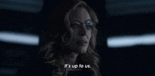 Its Up To Us Seven Of Nine GIF - Its Up To Us Seven Of Nine Star Trek Picard GIFs