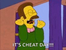 Ned Flanders The Simpsons GIF - Ned Flanders The Simpsons Excited GIFs