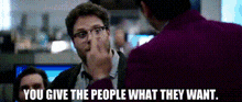Give The People What They Want GIF - Give The People What They Want Give The People GIFs