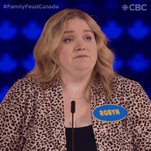 Maybe Robyn GIF - Maybe Robyn Family Feud Canada GIFs