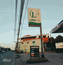 Lana Oil Gas Station GIF
