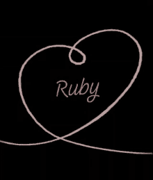 Name Of Ruby Ruby GIF - Name Of Ruby Ruby I Love Ruby GIFs