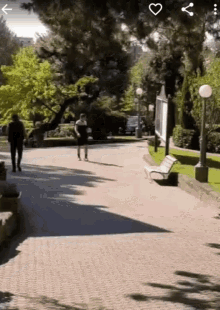 Man Walking GIF - Man Walking Park GIFs