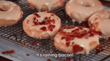 Bacon. Doughnuts. GIF