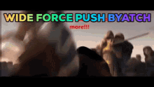 force push ahsoka tano star wars