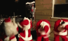Christmas Funny Santas GIF - Christmas Funny Funny Santas Dancing Santas GIFs