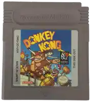 a nintendo game boy game cartridge for donkey kong